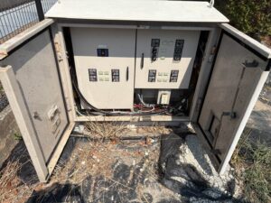 駐車場 電気設備工事